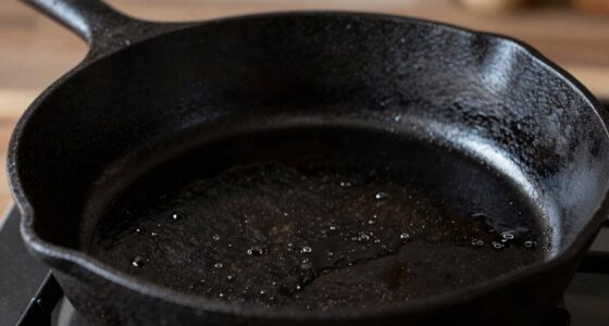 effective cast iron seasoning