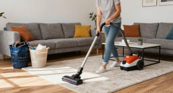efficient room speed cleaning