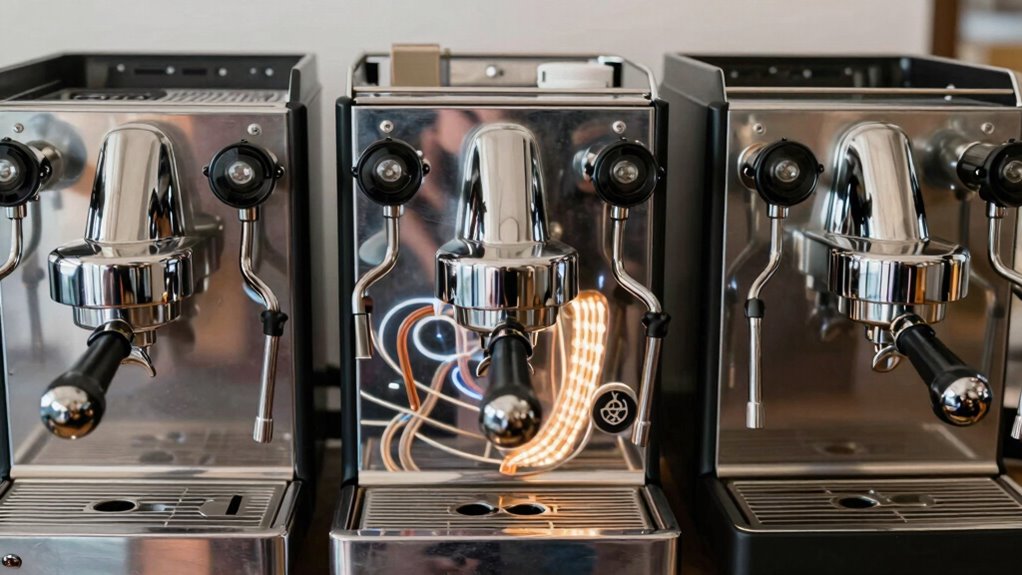 espresso machine types compared