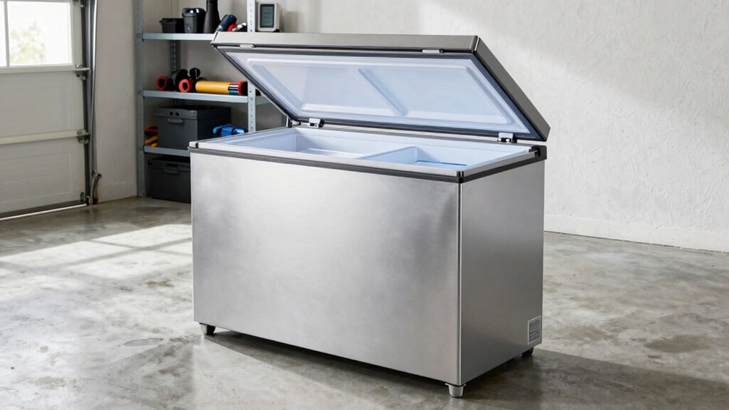 garage freezer selection tips