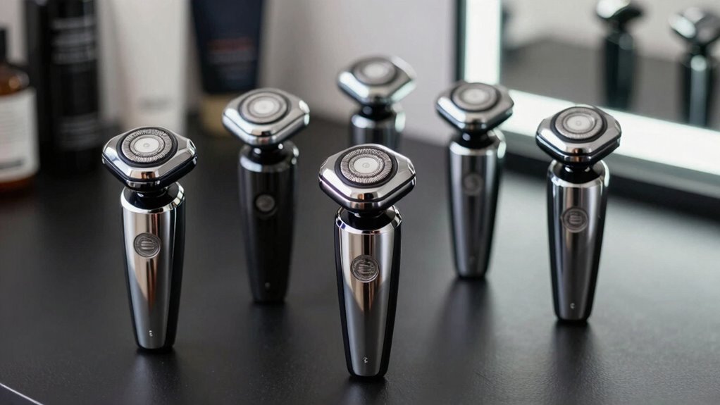 gentle efficient shaving features