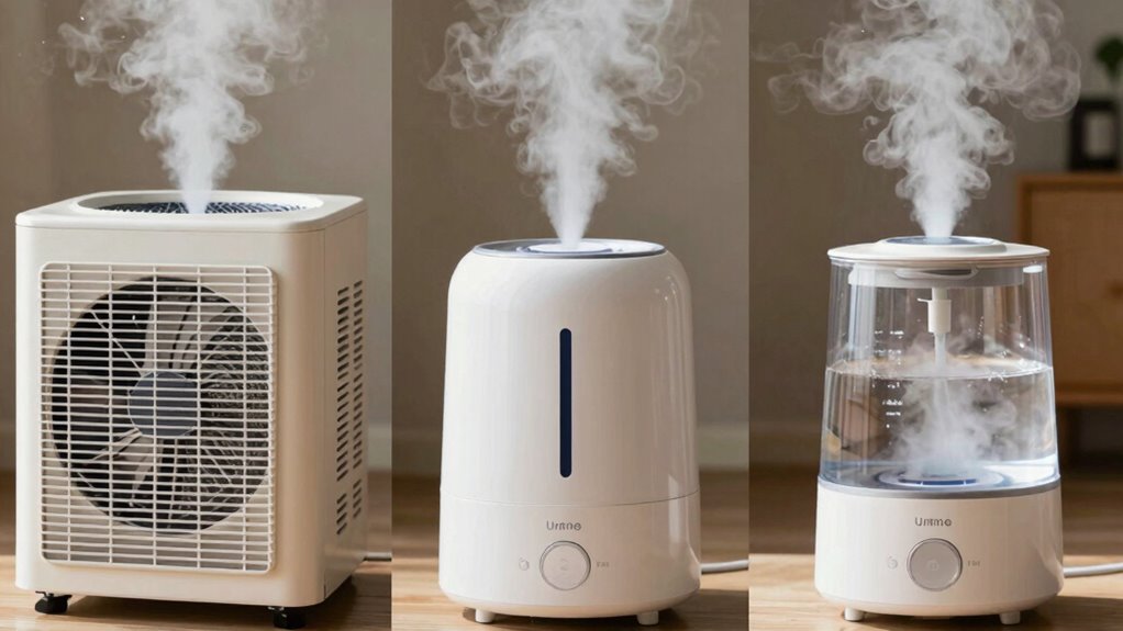 humidifier types and features