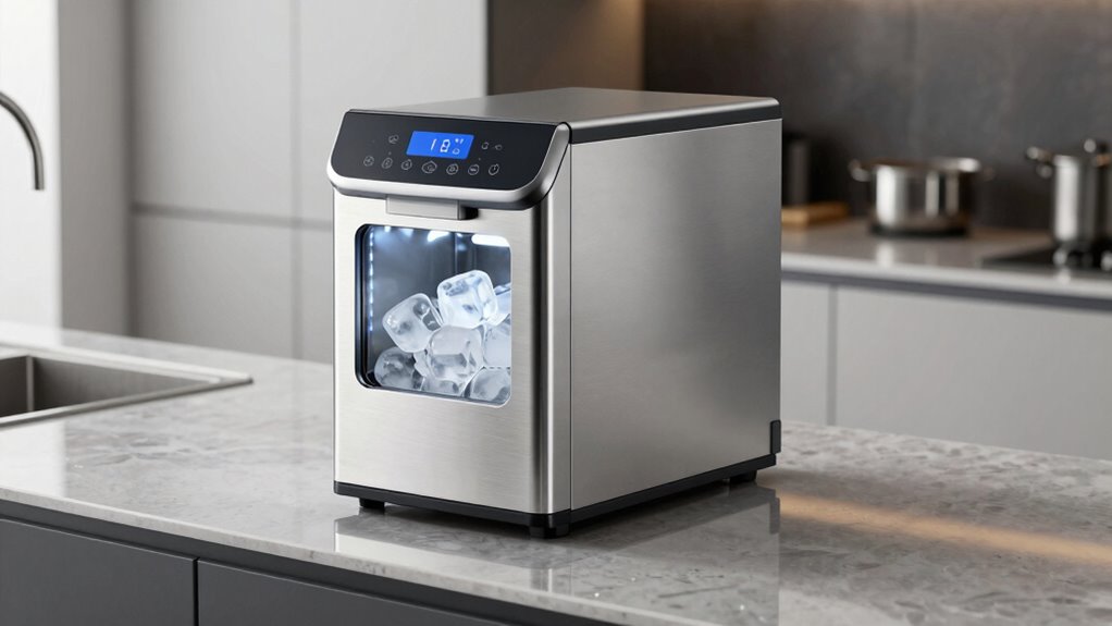 ice maker capacity size maintenance