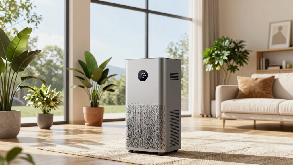 large room air purifier selection