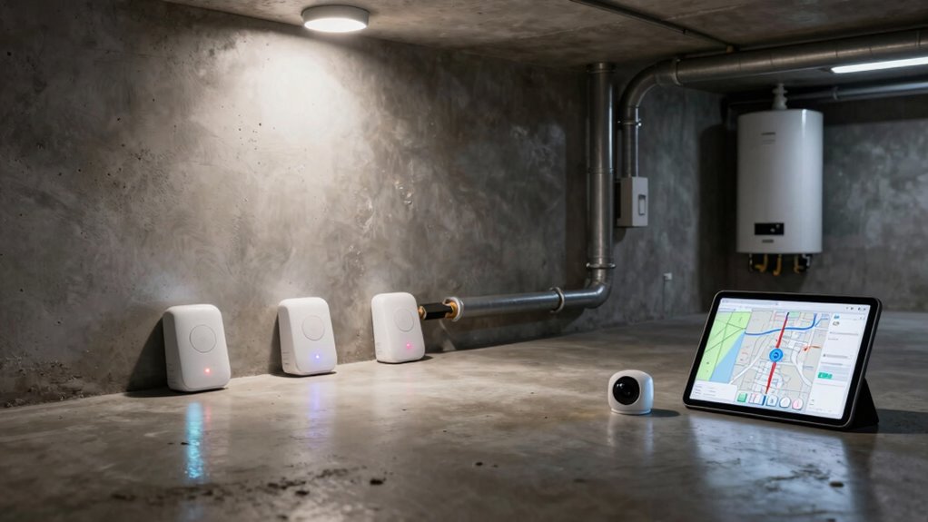 leak sensor placement guide