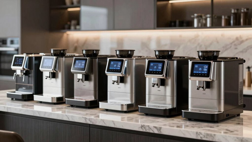 luxury bean to cup coffee machines
