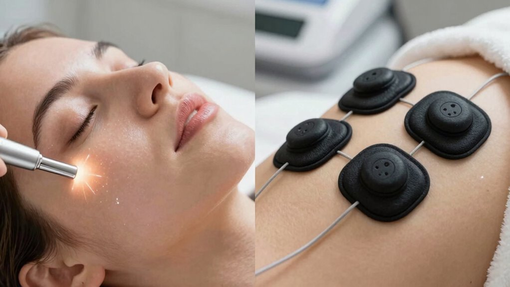 microcurrent for facial rejuvenation