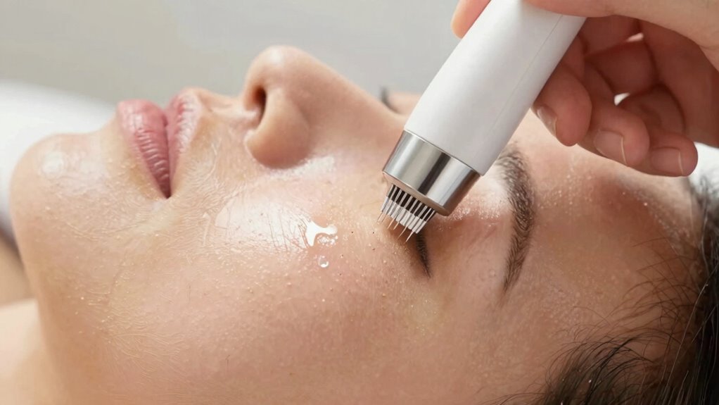 optimal microneedling depth safety