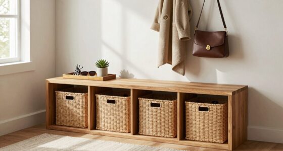 organized entryway key station