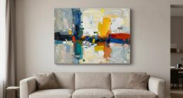 proper art hanging height