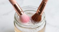 proper brush cleaning routine