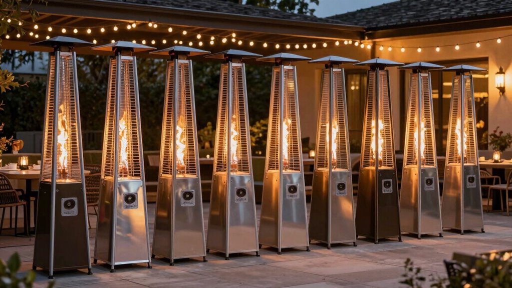 selecting safe efficient outdoor heaters