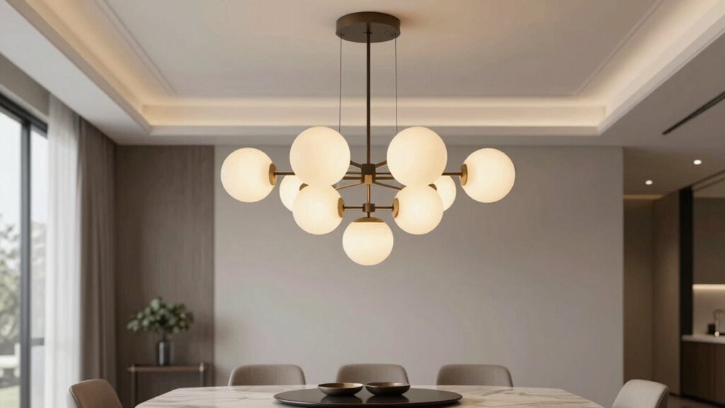 selecting suitable chandelier dimensions