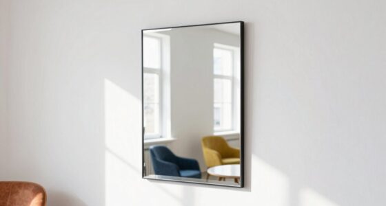 strategic mirror positioning enhances illumination