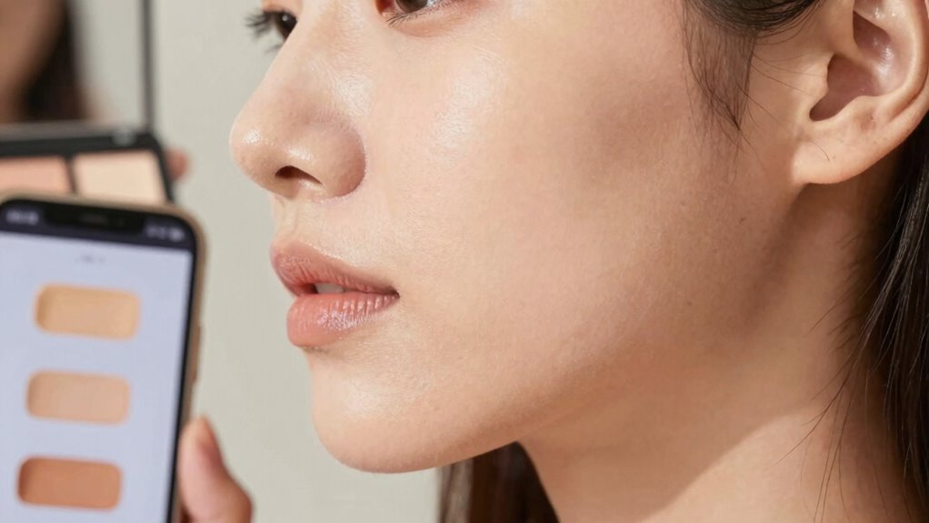 three photo shade matching