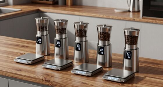 top burr grinders with scales