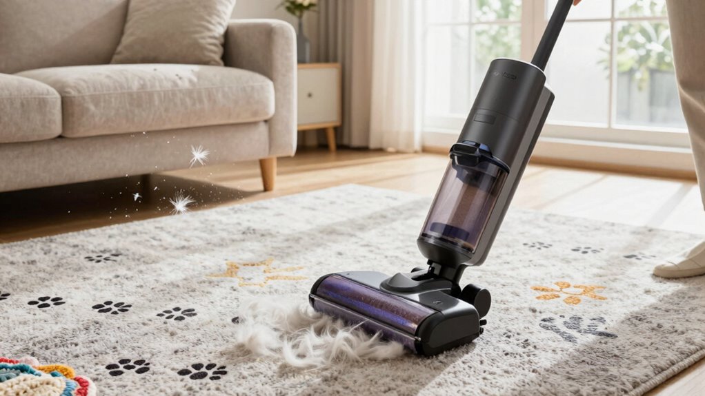 top down pet hair removal