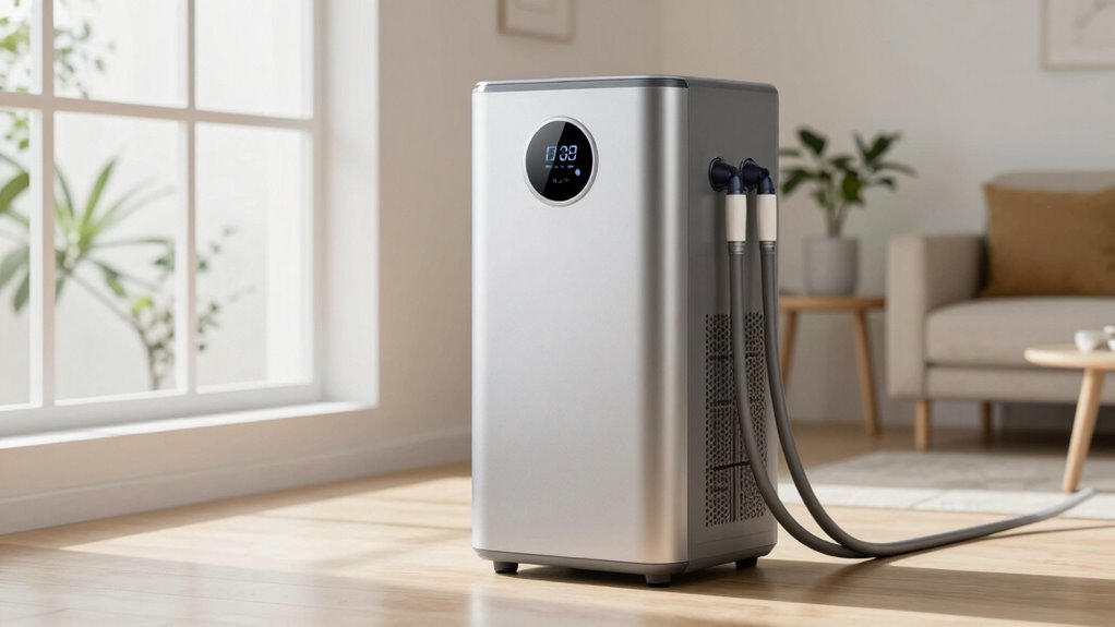 top dual hose portable acs