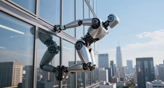 top edge detecting robotic cleaners