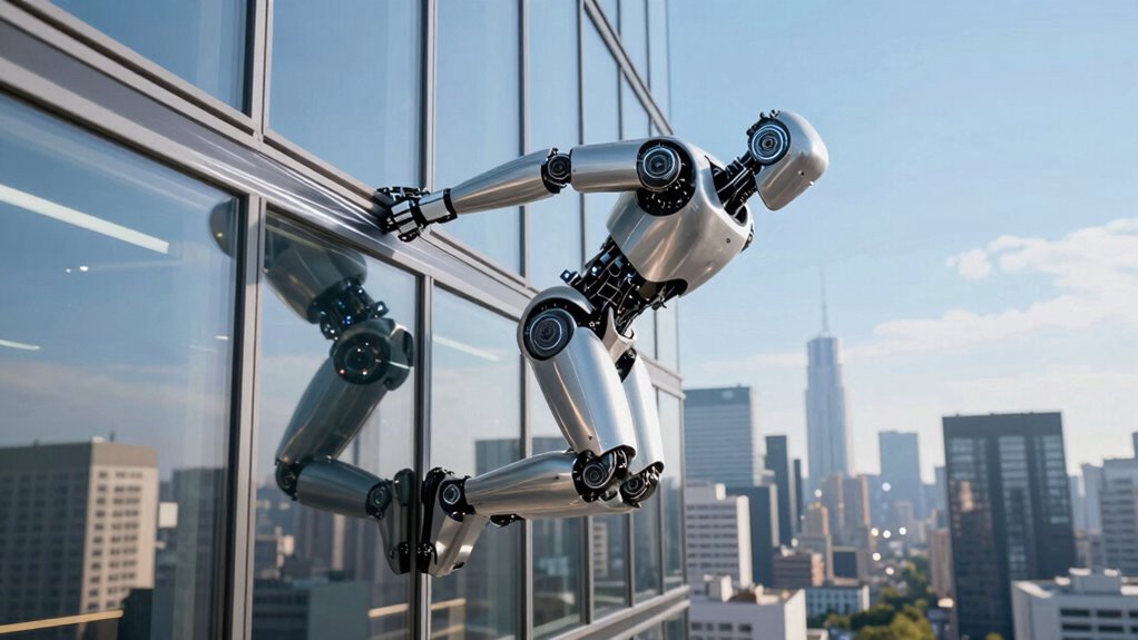 top edge detecting robotic cleaners