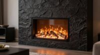 top electric fireplace inserts