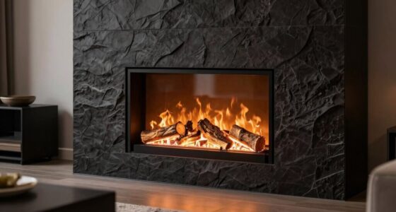 top electric fireplace inserts