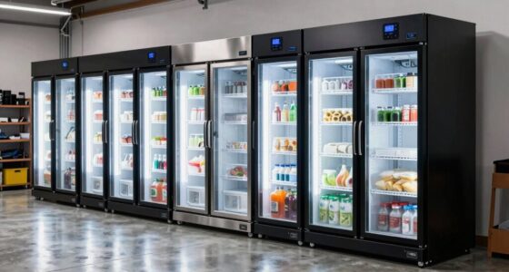 top garage chest freezers