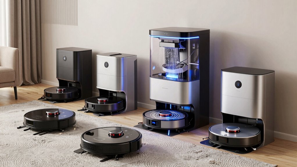 top robot vacuums with mopping stations