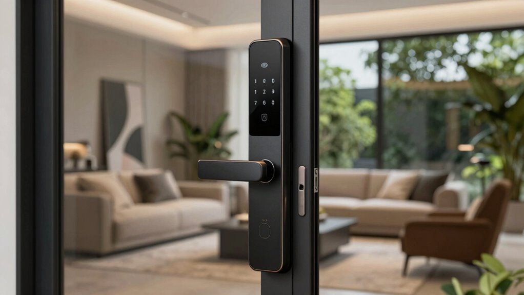 top sliding glass door locks