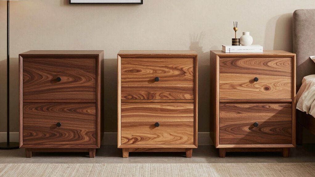 top solid wood nightstands