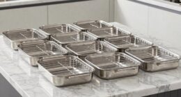 top stainless steel roasting pans