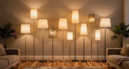 top tall living room lamps