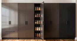 top tall pantry cabinets
