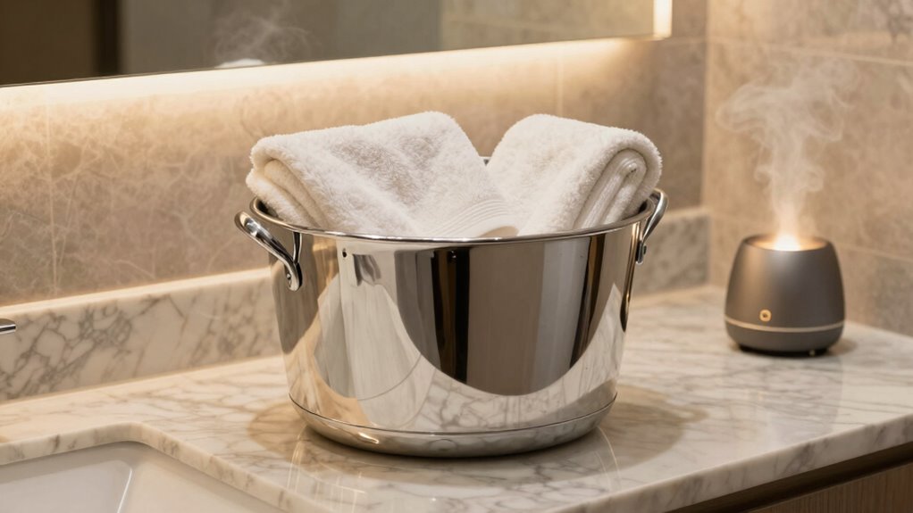 top towel warmer buckets
