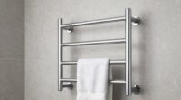 top wall mounted heated towel racks