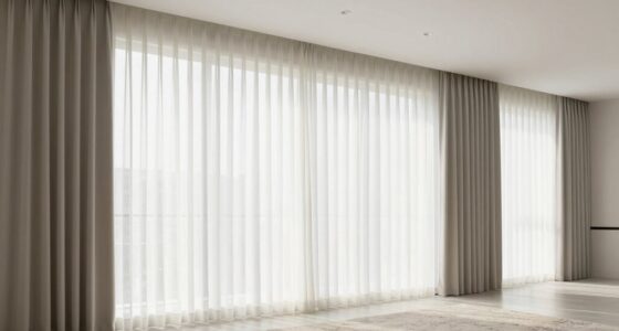 use long curtains strategically