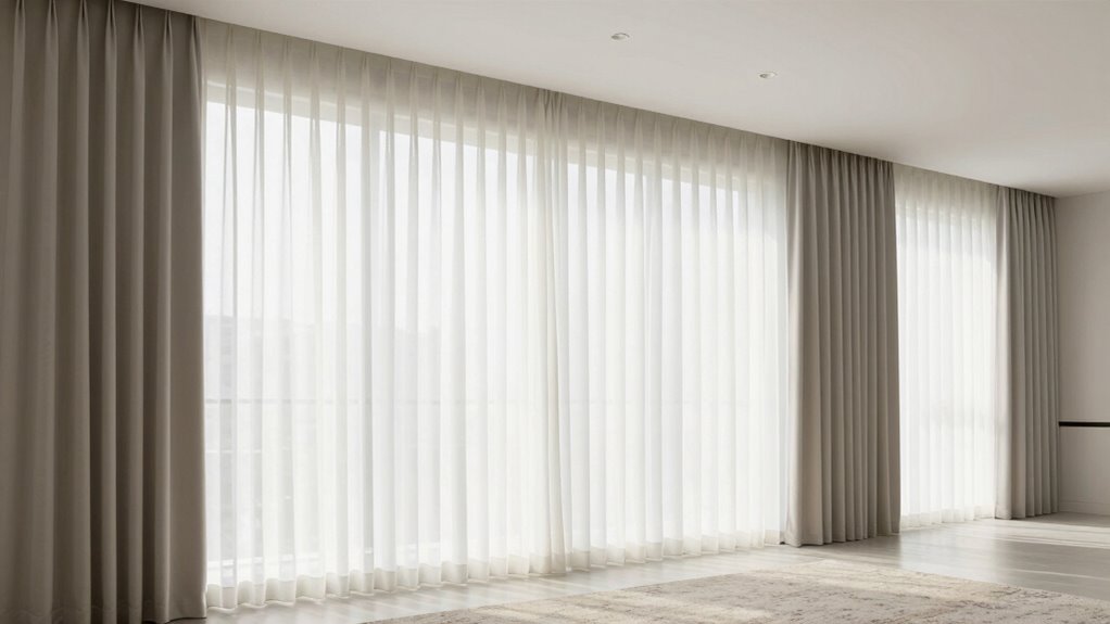 use long curtains strategically