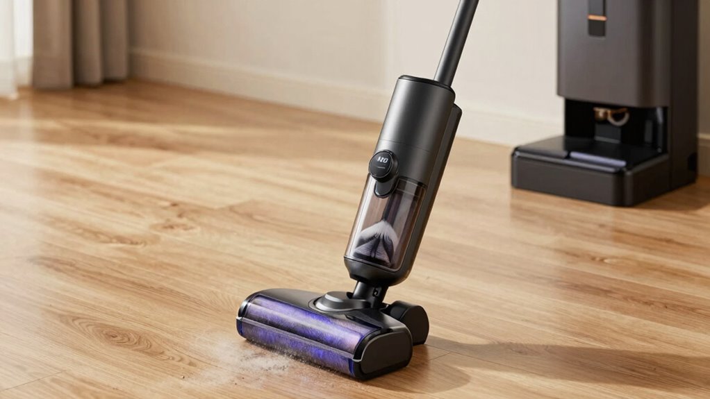 vacuum features for cleaning