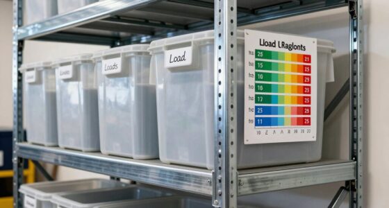 verify shelving load ratings