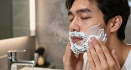 wet shave prep routine