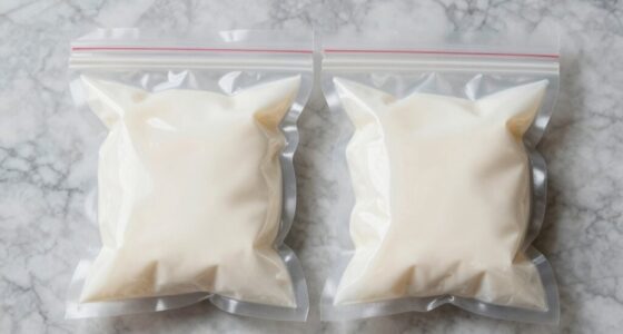 zip or vacuum sealing
