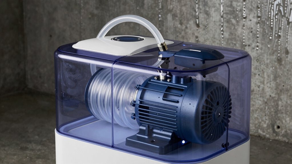 automatic water removal feature