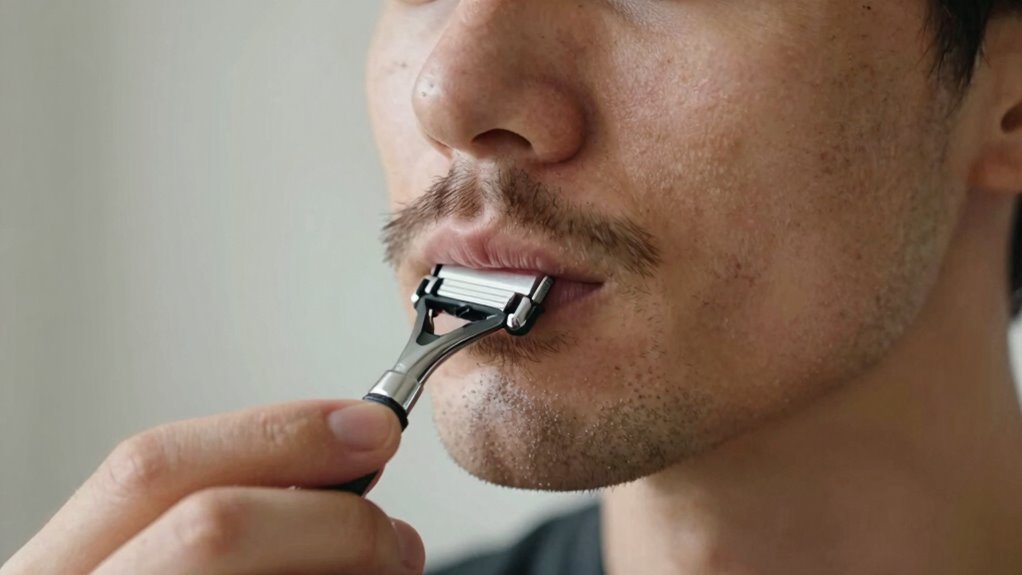 balanced natural facial grooming