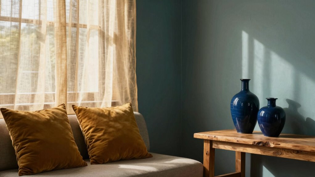 balancing warm and cool tones