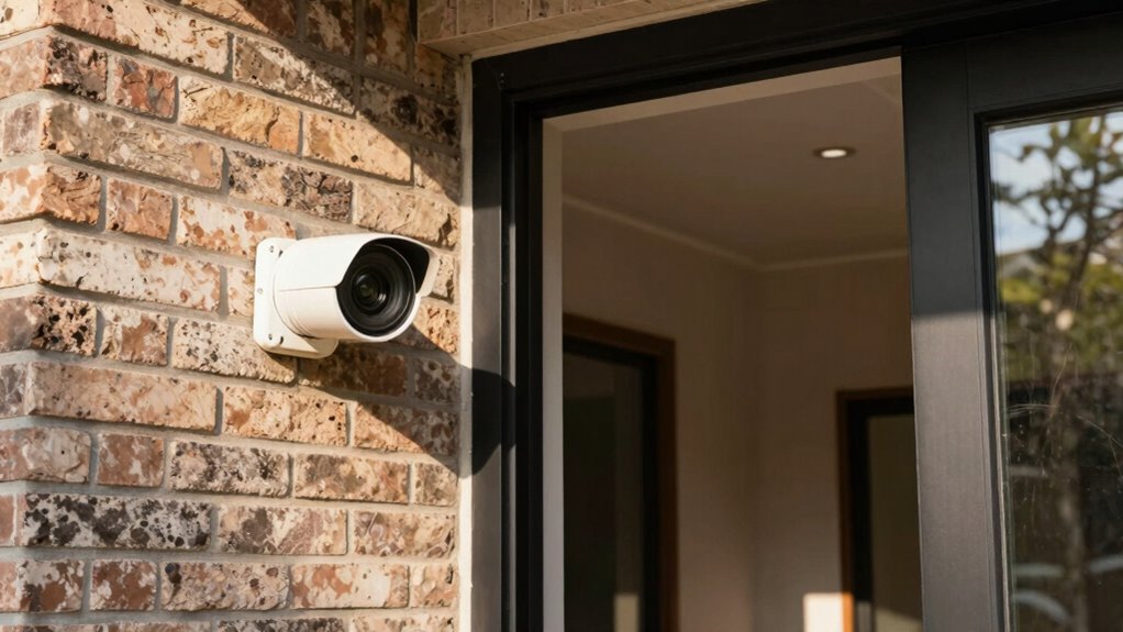 choosing entryway camera location