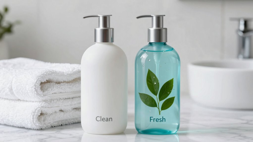 clean versus fresh fragrances
