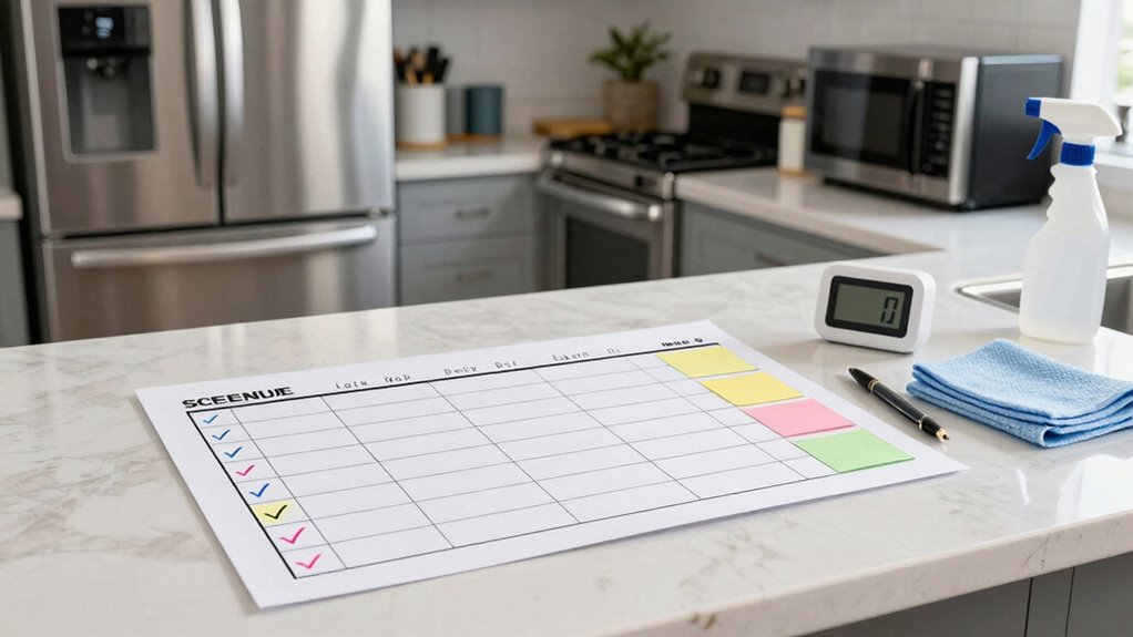 consistent appliance maintenance schedule