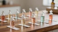 curated fragrance sampling experience
