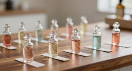 curated fragrance sampling experience