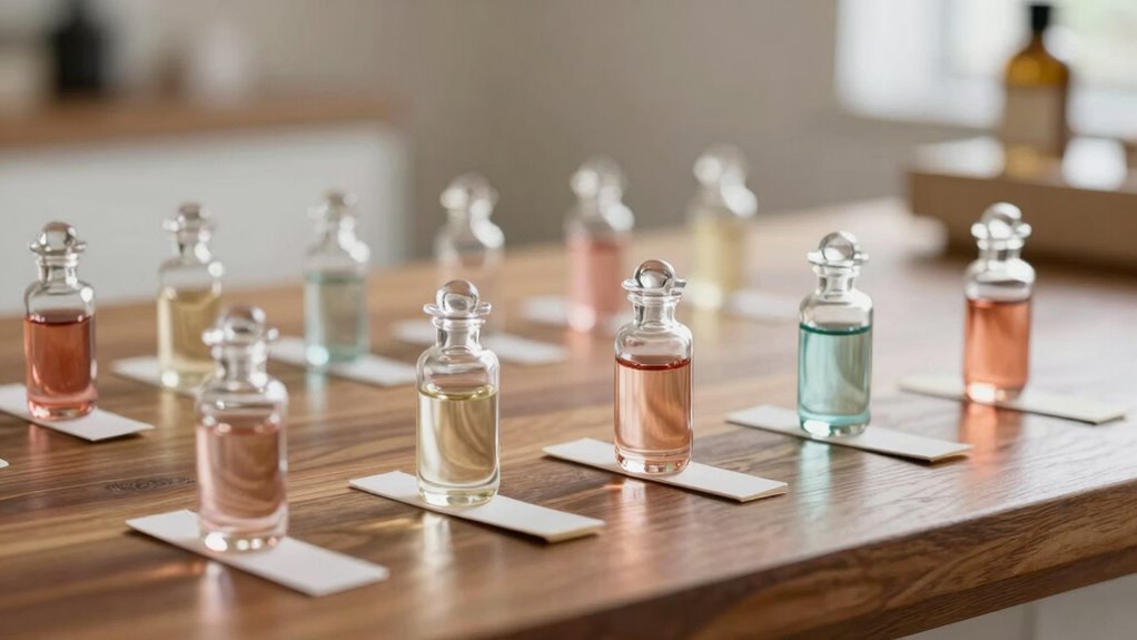 curated fragrance sampling experience